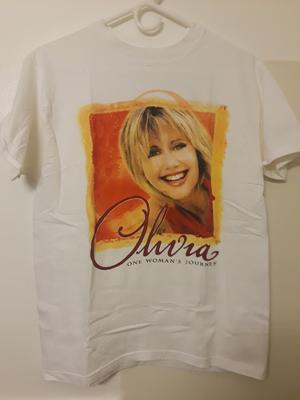 Винтажная футболка Olivia Newton John 1994 года 'One Woman's Journey' BL079 Унисекс