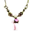 Les Trésors De Lily [B4168] - Designer Necklace 'Gengai' Pink