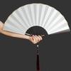 Aluminum Alloy Ribs Tai Chi Fan Chinese Style Self-Defense Double-Sided Art Folding Hand Fan Classical Masculinity Metal Fan
