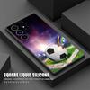 Футбольный Мяч Огонь Un Rayo Мячи Чехол S26Ultra Для Samsung Galaxy S26 S25 S24 S23 S20 S21 FE S22 Ultra Plus 5G Мягкий Чехол