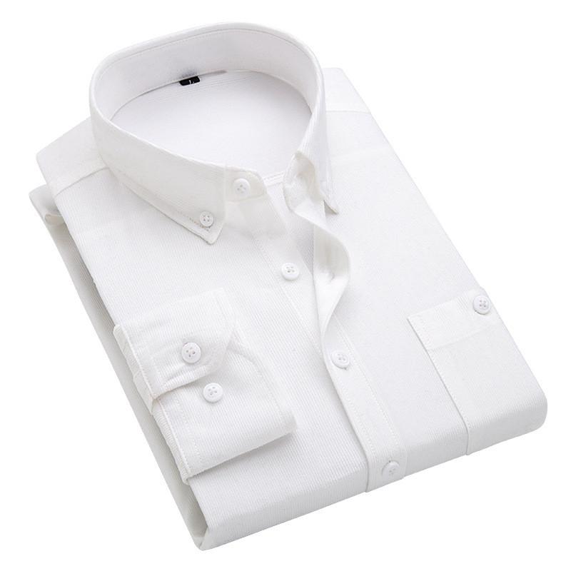 Stylish Cotton Corduroy Shirt For Men Long Sleeve Casual Wear Ideal For Youth Ages 18 To 24