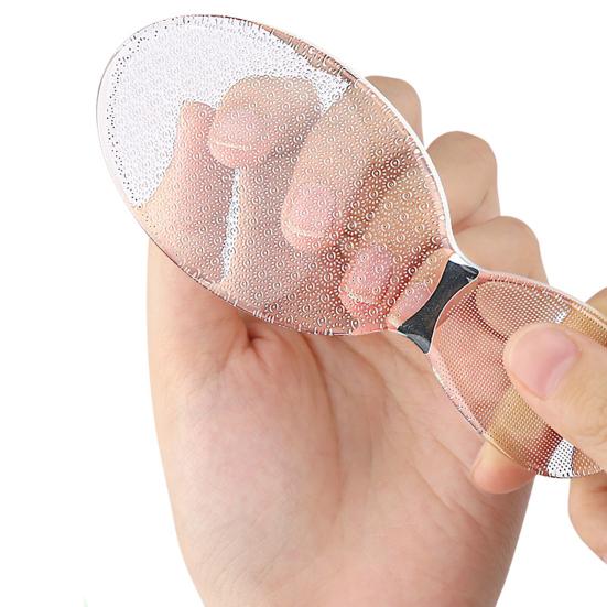 2Pcs Nano Glass Foot Files Double Sided Foot Scrubber Callus Remover for Dead Skin Hardened Heels Nail Shaping