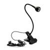 USB Rechargeable Clip-on Desktop LED Light Computer Reading Lamp with Button