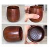 Wooden Water Cup Teacups Coffee Mug Vintage Drinking Cup for Tea Wine