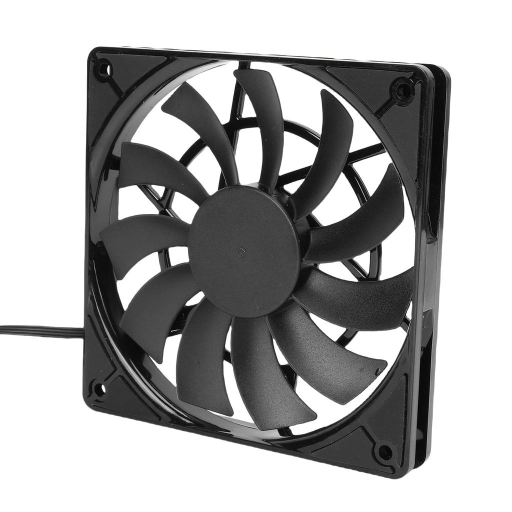 PC Fan 120x120x15mm 1800RPM 4 Pin PWM Double Bearing Quiet CPU Cooler Fan for Computer