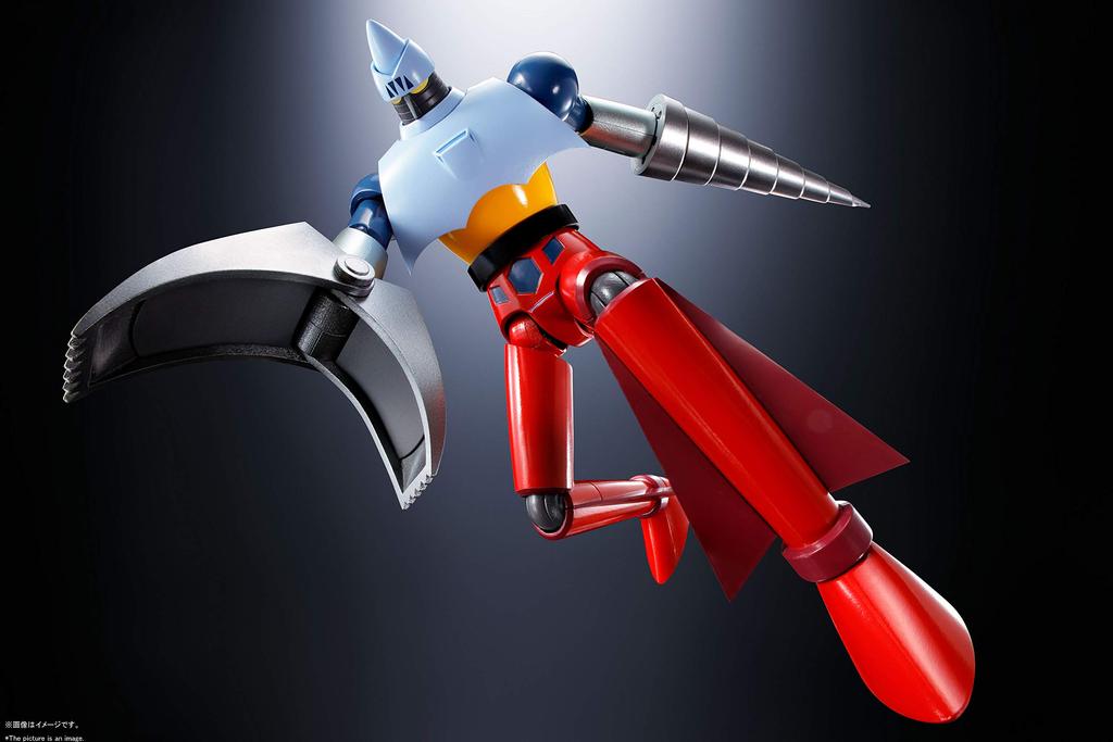TAMASHII NATIONS Soul of Chogokin Getter Robo GX-91 Getter 2 & 3 D.C. (Getter 2: Approx. 175mm Getter 3: Approx. 90mm) ABS & Die-cast & PVC