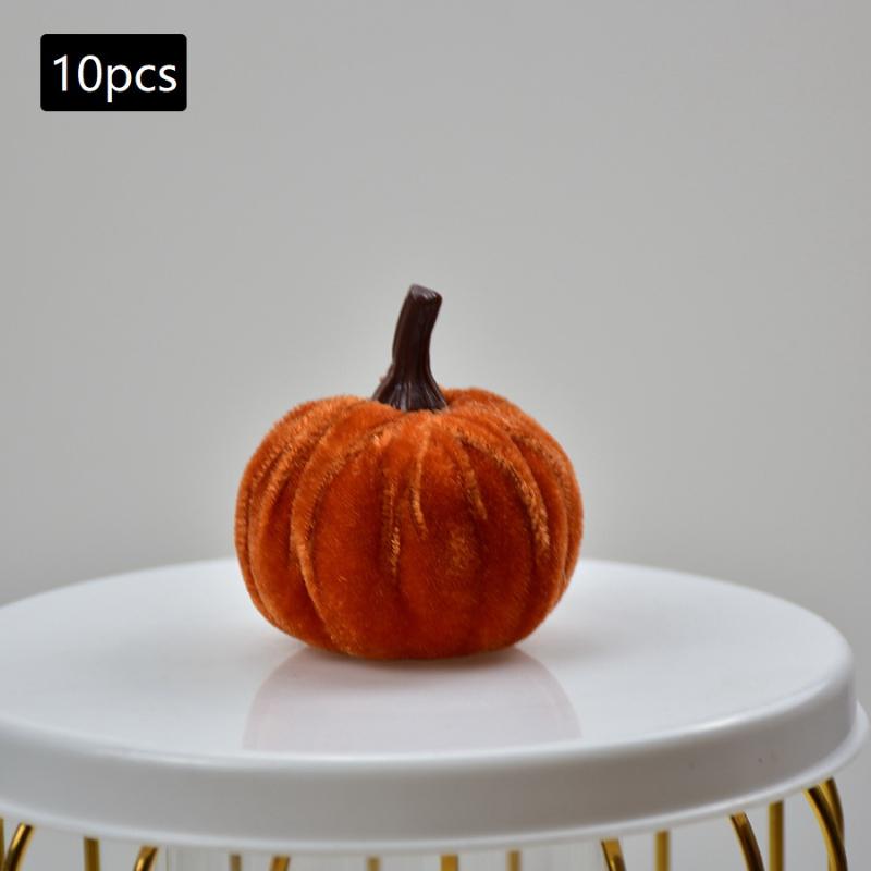5/10Pcs Halloween Simulation Pumpkin Desktop Decoration Halloween Party Foam Pumpkin Halloween Decoration