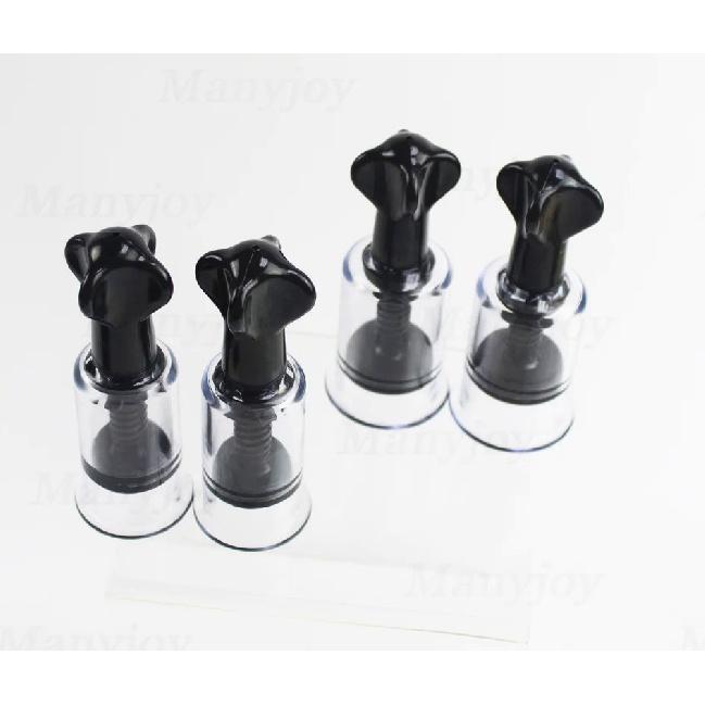 2 шт., присоска для сосков груди, 2 размера, сексуальный зажим для массажа груди, вакуумный насос-насос, увеличитель груди, секс-игрушки для взрослых