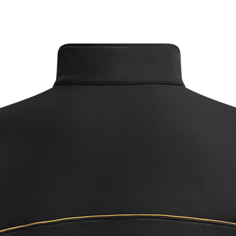 Under Armour Повседневная спортивная серия Модный простой пуловер на молнии с воротником-стойкой Толстовка с логотипом Мужская толстовка Черный 6006005-001