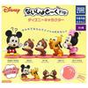 Secret Talk Disney Characters of 5 Gachapon Capsule Toy Fig. [Set (Complete)]