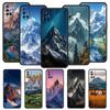 Чехол для телефона с пейзажем горных вершин Для OnePlus 15 13 12 11 10 Pro 13T 13R 12R 9 8T 8 7 7T 9R Nord 2T CE 2 3 4 5G Мягкая крышка