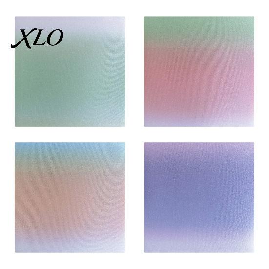 School And Office Supplies Gradient Pearlescent Adhesive Notes, Matte Self-Stick Pads, Removable Sparkling DIY Scrapbook Accessories Sand Index