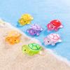Resin Crafts Turtle Figurines Miniatures Light In The Dark Turtle Statue  Fairy Garden Decorations