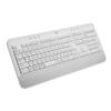 Logitech SIGNATURE K650OW Wireless Keyboard Palm Rest Thin Bluetooth Logi Bolt Unifying Not Compatible Japanese Layout Windows Mac Chrome Android