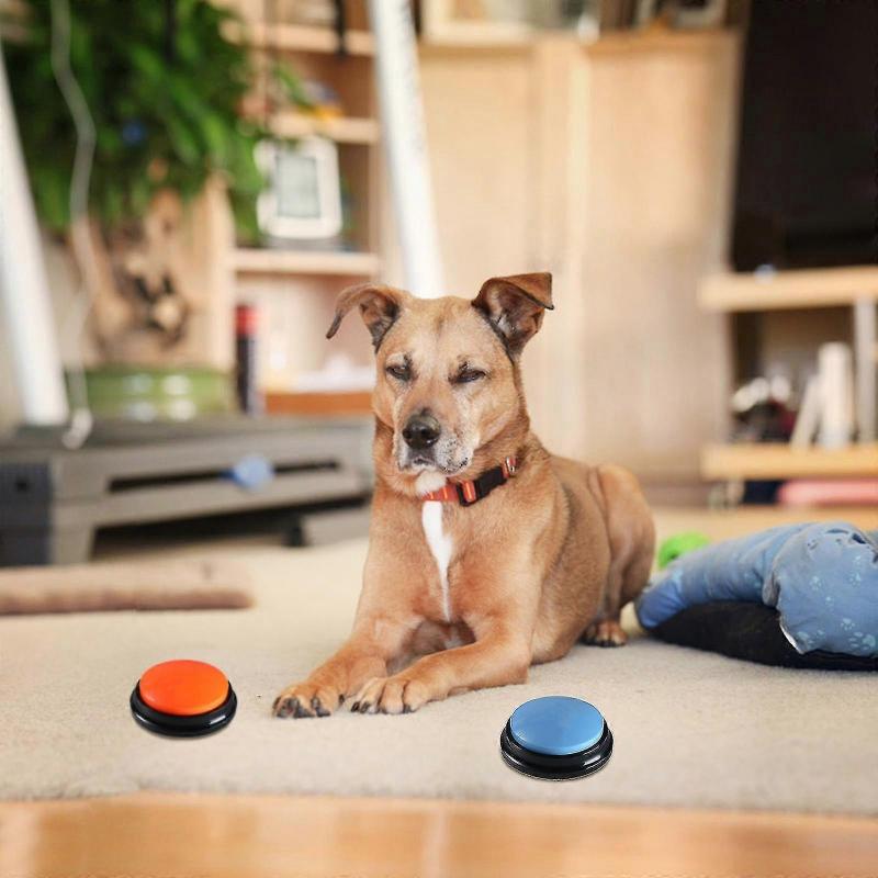 Recordable Talking Button 30 Seconds Voice Recording Button Pet Speech Training Buzzers