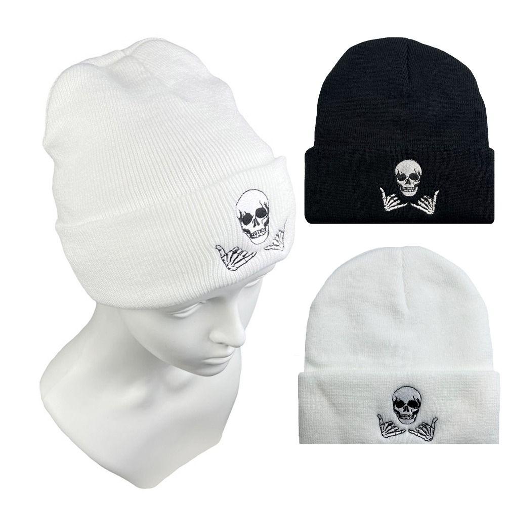 Утолщенная холодная шапка эластичная вязаная шапка-бини новая женская зимняя шапка для улицы для лыж