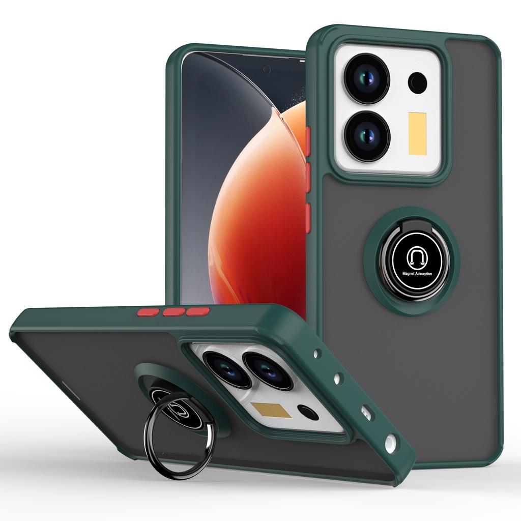 Матовый чехол Armor для Redmi Note 14 13 Pro Plus с подставкой-кольцом, противоударный чехол для Xiaomi 14T Pro Poco M7 F7 Pro K80 X6Pro 5G Funda