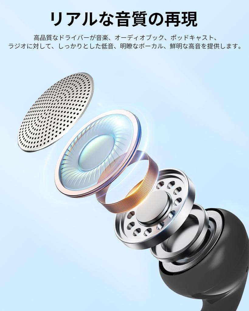 wired earphone with with suitable for both left and right YAJOJO compatible with various devices such as Single-ear 3.5mm jack, mono, in-ear type,