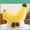 Banana Plush Cushion Soft Fruit Decor For Home And Bedroom Decor