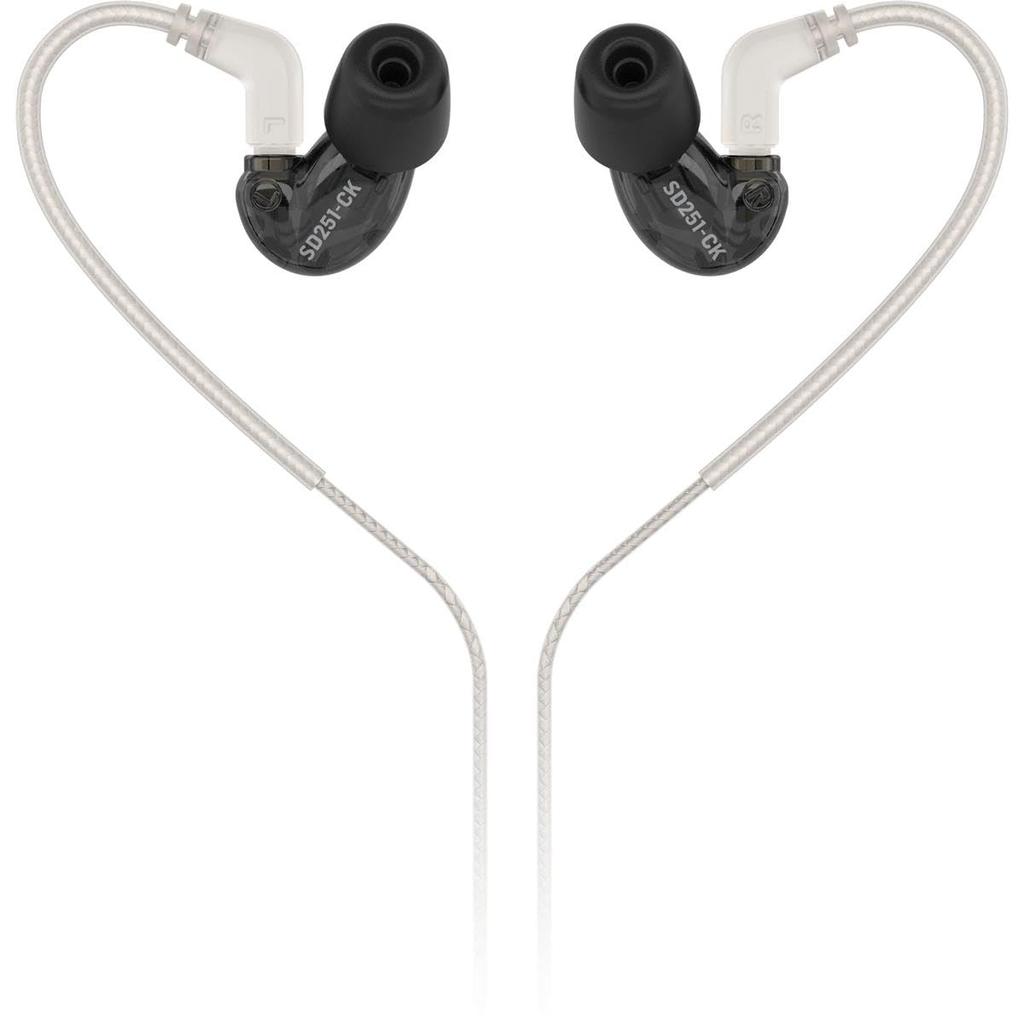 Behringer Studio Monitor Earphones with Dynamic Micro Driver Black SD251-CK