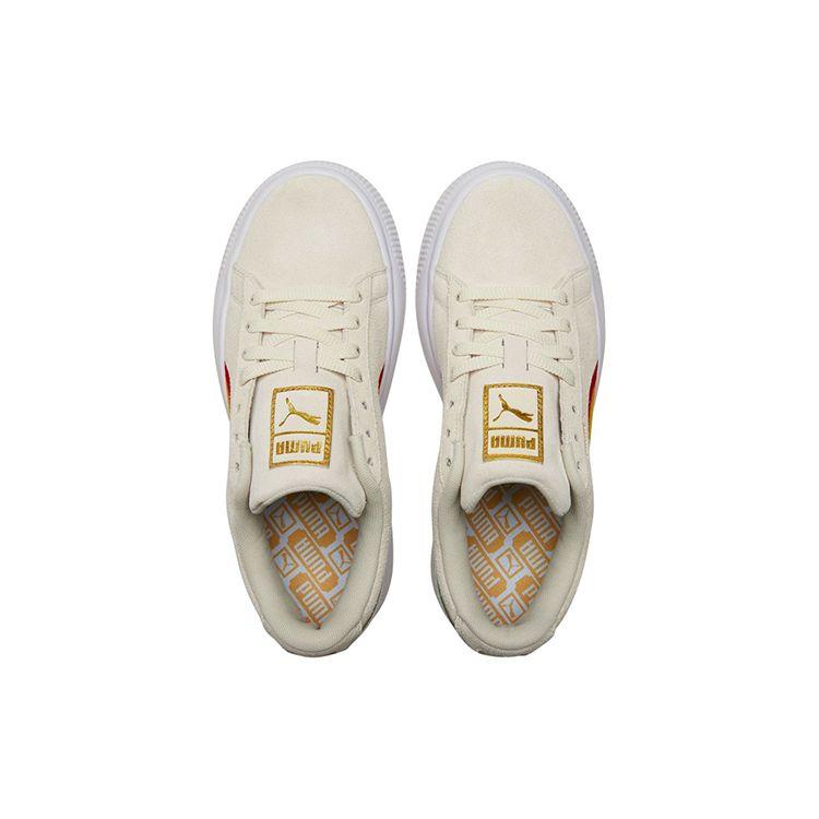 Puma Кроссовки Suede Mayu Rainbow - Whisper White Women Кремовые 387239-03