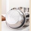 24cm Stainless Steel Colander & Basin Set