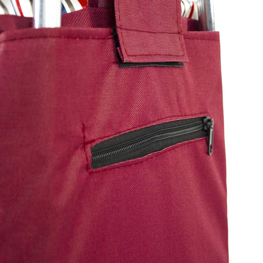 Shopping bag, shopping trolley, on wheels, foldable, strong, solid, waterproof