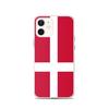 Coque - PIXELFORMA - iPhone 12 - Drapeau Du Danemark - Silicone Souple - Protection Complète