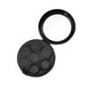 1PC Portable Round Compact Coin Dispenser Case Handheld Aluminum Change Coin Holder Organizer Round Aluminum Coin Holder