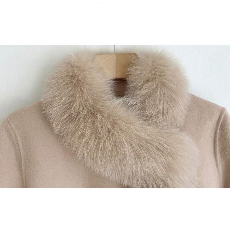 Зимнее теплое модное пончо, каппа, женское свободное пальто из искусственного лисьего меха с рукавами «летучая мышь», искусственный кашемир