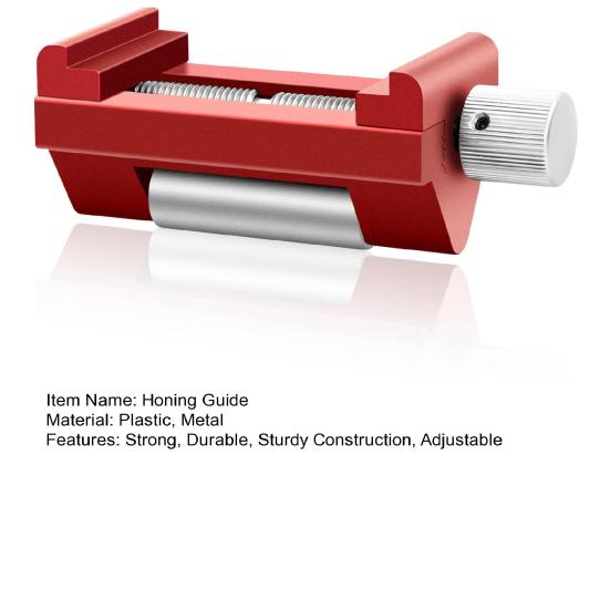 Направляющая для хонингования Прочная конструкция Регулируемый износостойкий держатель для заточки долота по дереву Поставка для мастерской