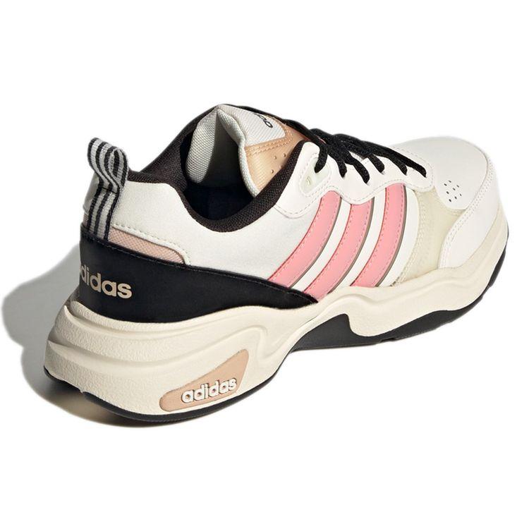 adidas Neo Strutter Ткань Синтетическая кожа Резина Повседневные Удобные Дышащие Низкие Кроссовки для образа жизни Женские кроссовки Светло-розовые GW2994