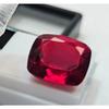 Mozambique Red Ruby 15+ Ct Cushion Cut Certified Beautiful Loose Gemstone