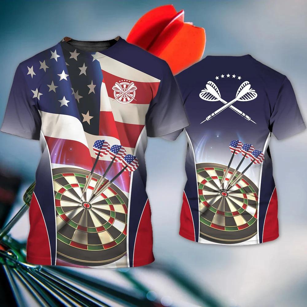 Male T Shirts Short Sleeve Tops Summer Clothing Dart Turntable Graphic Shirts Men's Streetwear O Neck Large Size Pullover