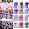 Ribbon Seat Cover Tie Wedding Reception Supplies Events Banquets Chair Back Decor Chair Bows Sashes