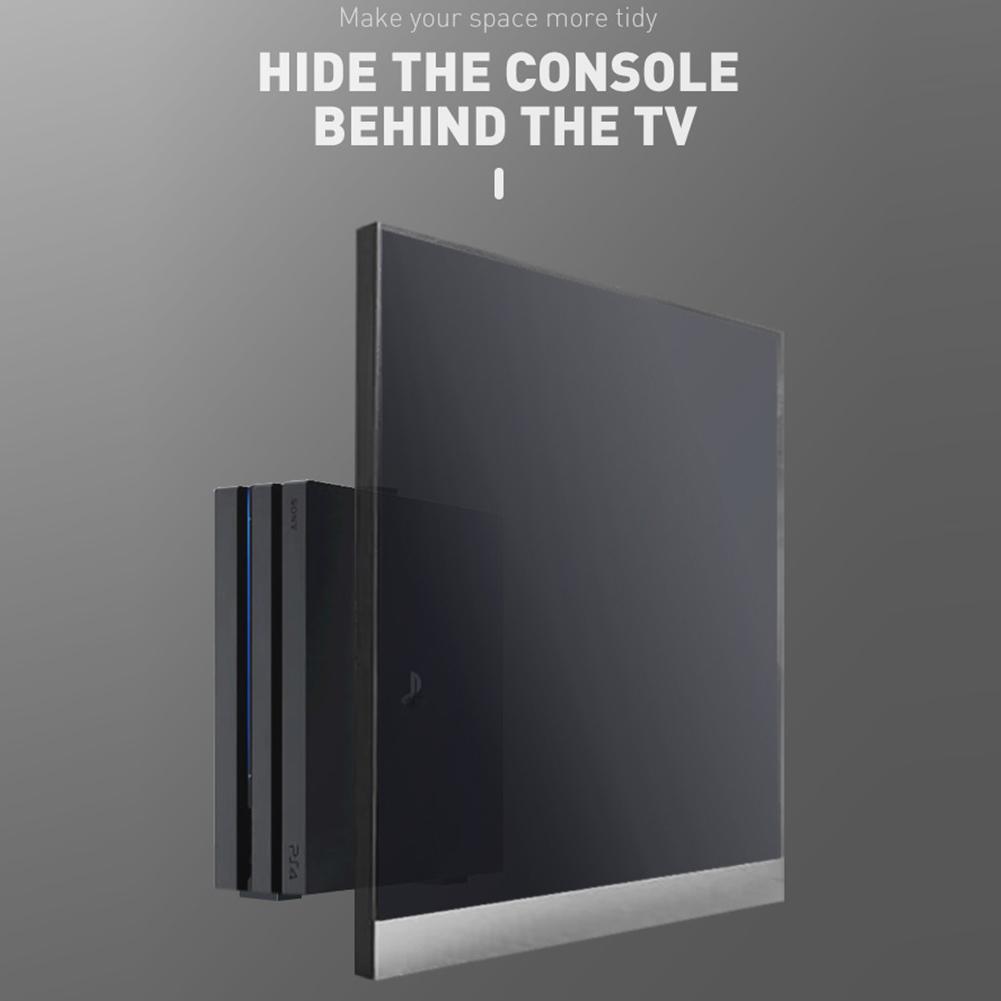 Wall Mount Holder For PS4 Console Bracket For PlayStation 4 Storage Stand Host Rack Hook Base For PS4 Pro/Slim Accessories