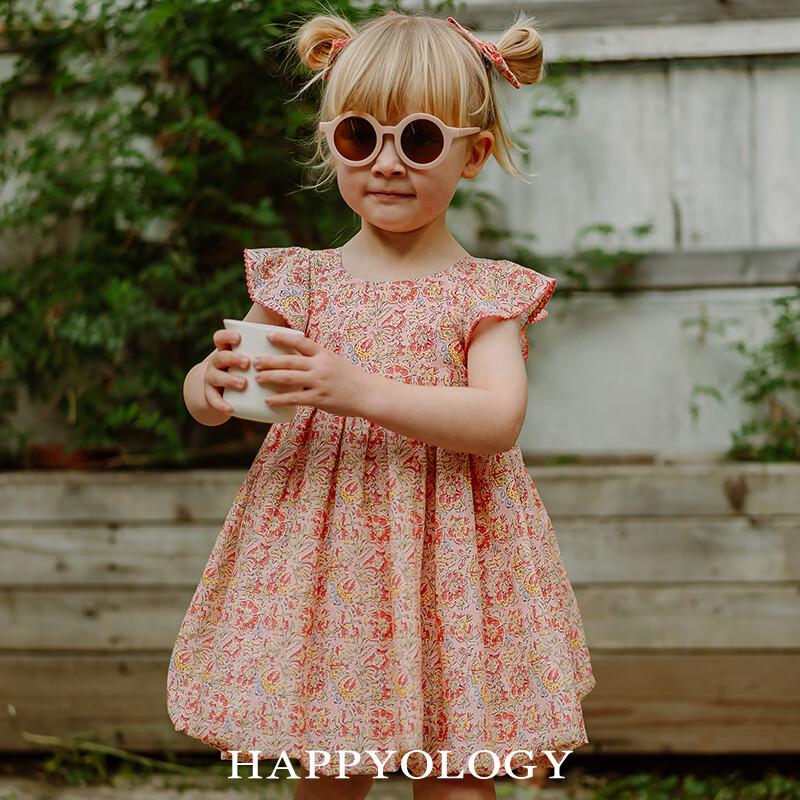 Платье-принцесса Happyology для девочек с цветочным принтом и бантом