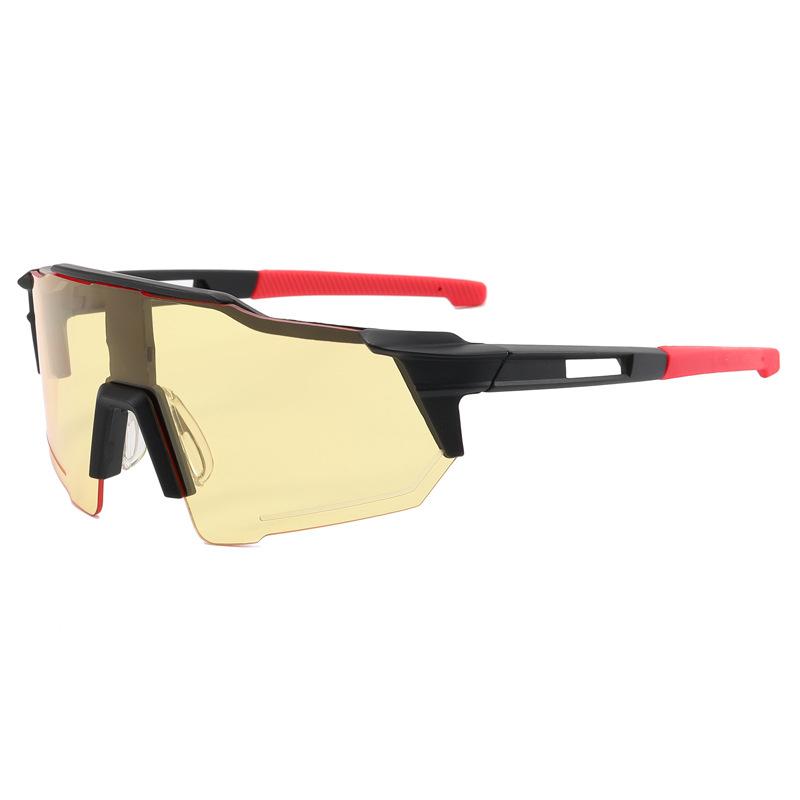 European and American style, vibrant-colored cycling sunglasses, new cycling eyewear, unisex outdoor sports sunglasses
