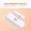 Tuya WiFi Zigbee Door Contact Sensor Wireless Door Detector Smart Life APP Safety Reminder Supports Alexa And Google Home