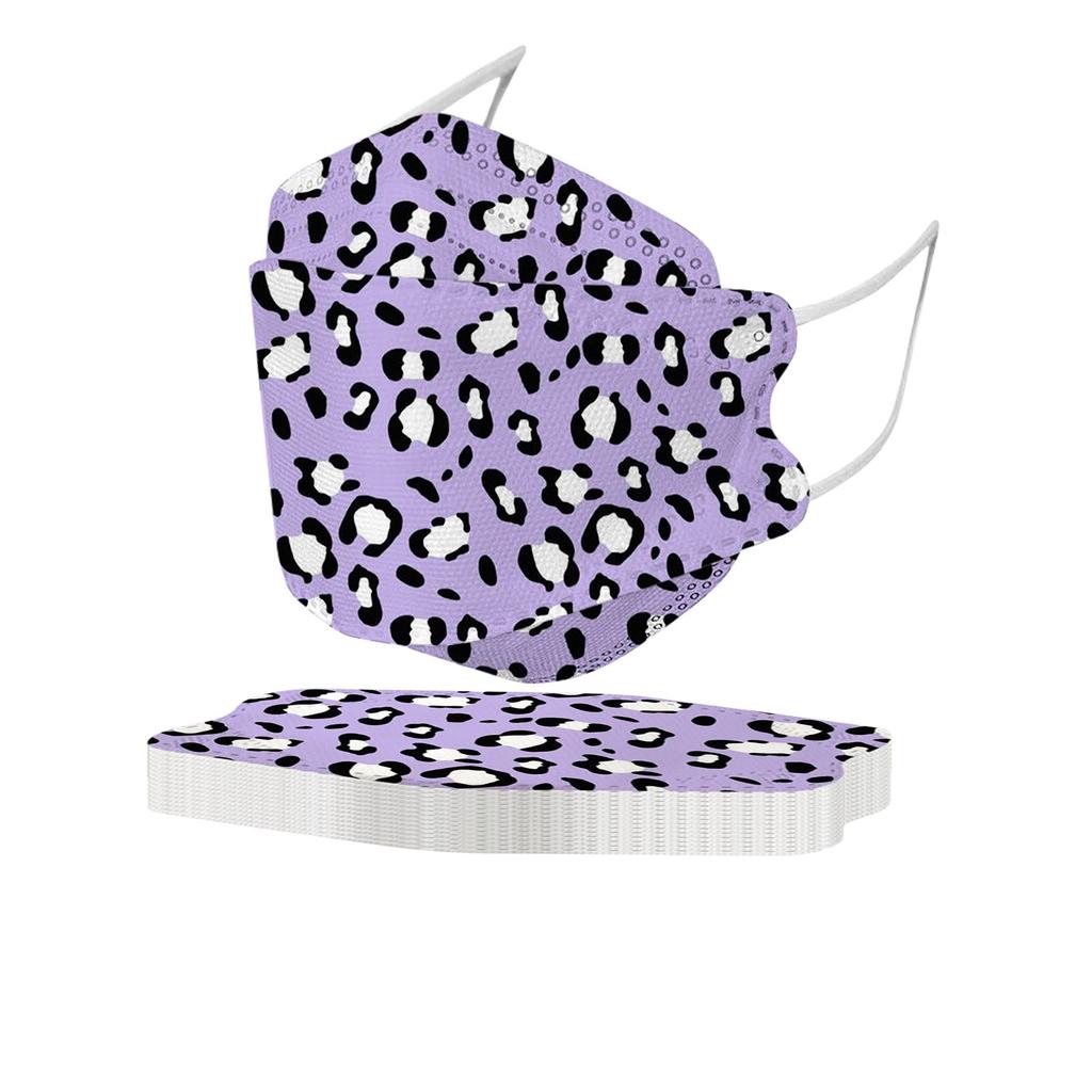 10шт взрослых Печатная наружная профилактическая маска для лица в виде рыбы