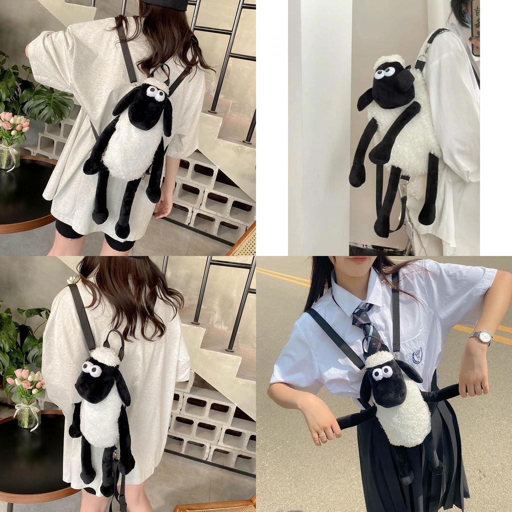 Fashionable And Spacious Sheep Backpack