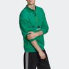 adidas Пуловер с капюшоном с молнией до половины, мужские топы, зеленый HG8085