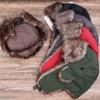 Winter Warm Hat with Ear Neck Cover Plush Thicken Faux Fur Earflap Protecter Caps Outdoor Skiing Trapper Bomber Cap