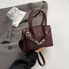 Autumn New Fashion Stone Pattern 20 Platinum Bag Portable Shoulder Oblique Span Women's Bag