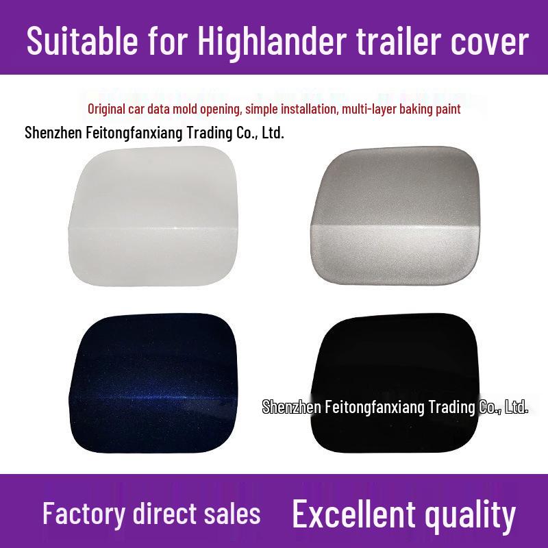 Toyota Highlander Front Tow Hook Cover 2022-2025 Bumper Towing Hole Cover