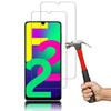 2 Pack Tempered Glass for Samsung F22 (6.4 ") 9H Hardness Anti-Scratch Screen Protector