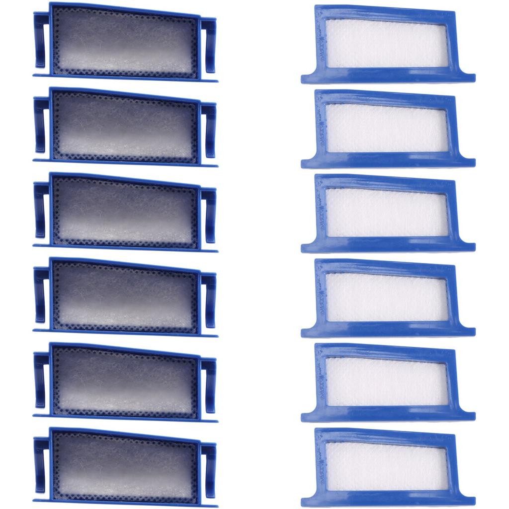 Сменные фильтры CPAP для Philips Respironics Dreamstation 6 многоразовых слотов для фильтров + 6 одноразовых сверхтонких фильтров