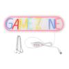 Gaming Neon Sign Colorful LED USB Powered Gaming Light Up Sign Wall Decor for Bedroom Game Room