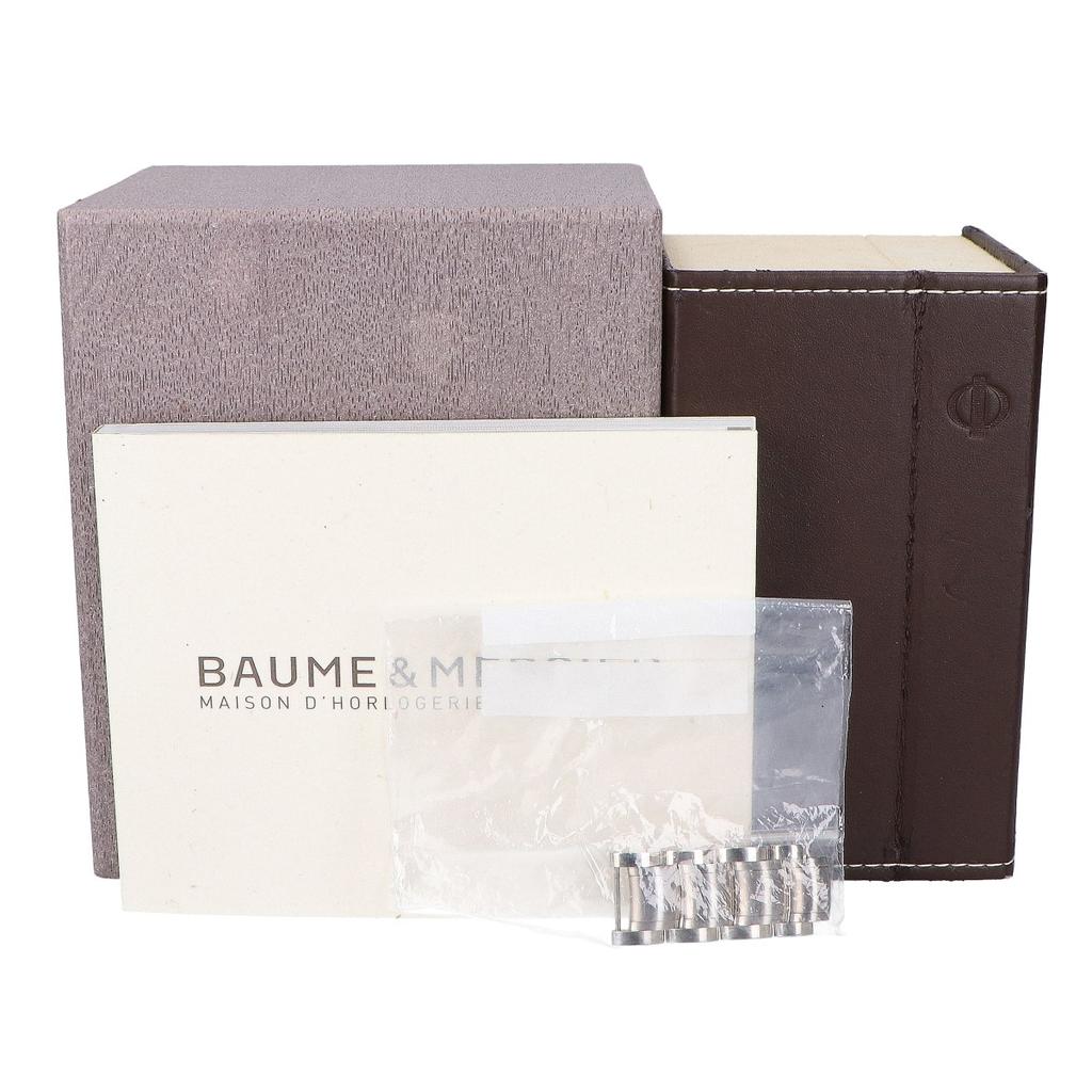 Baume&Mercier Отличное состояние M0A10066 Capeland Хронограф Механические Автоматические Часы Б/У