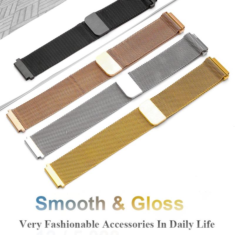 Металлический ремешок для Samsung Galaxy Watch 4, 5, 6 Active 2, 40 мм, металлический ремешок для часов Galaxy Watch 5, 40 мм, аксессуары для часов